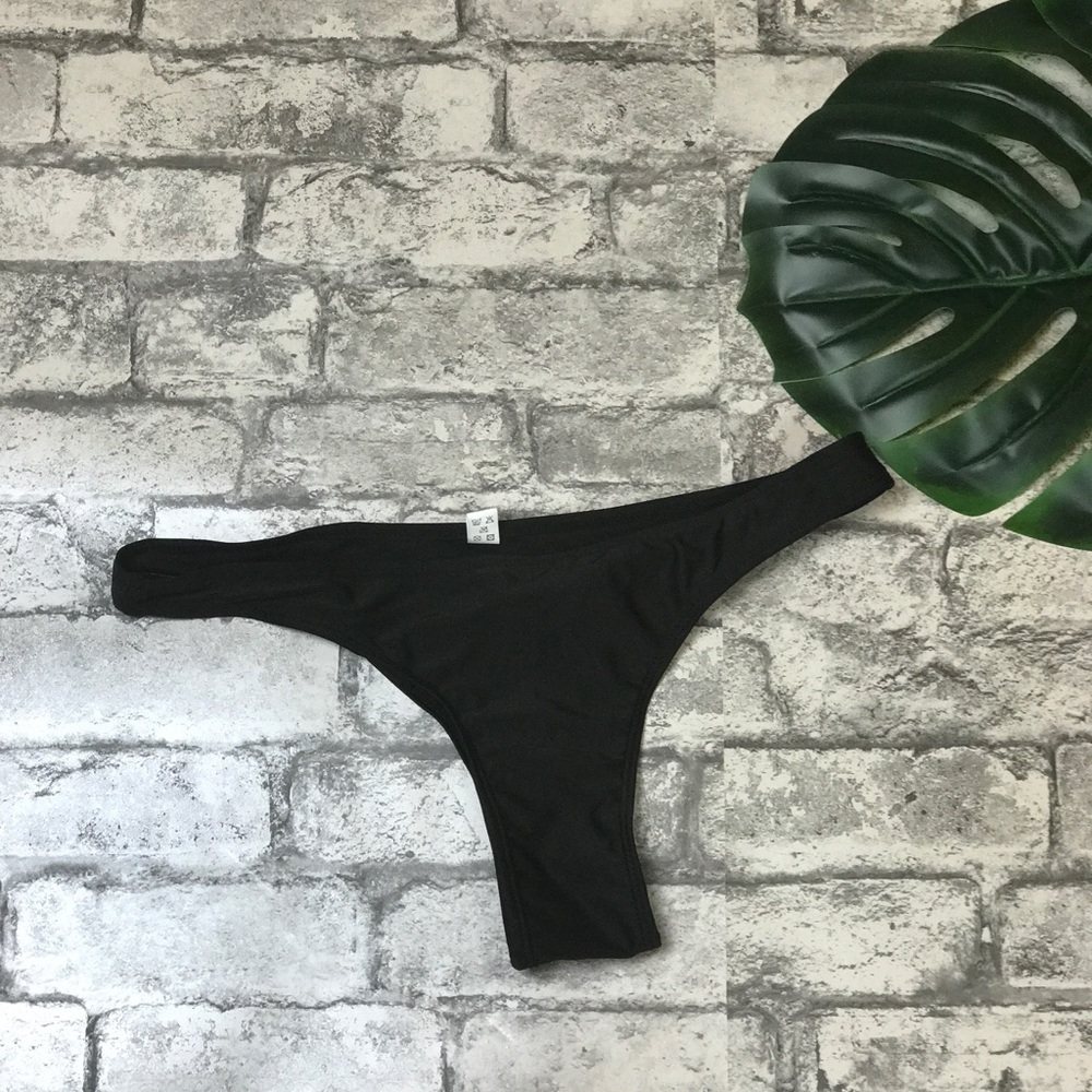 NWOT Black Bathing Suit Bottom